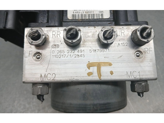 Jednotka ABS 51879971, 0265232491   Fiat Fiorino 2012