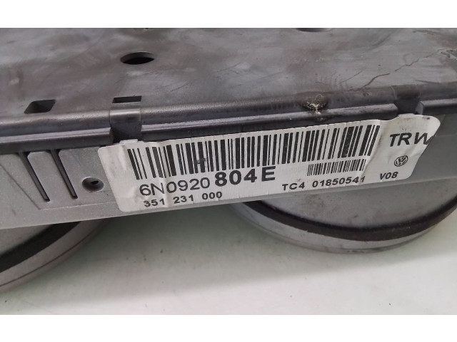 Панель приборов 6N0920804E   Volkswagen Polo III 6N 6N2 6NF       