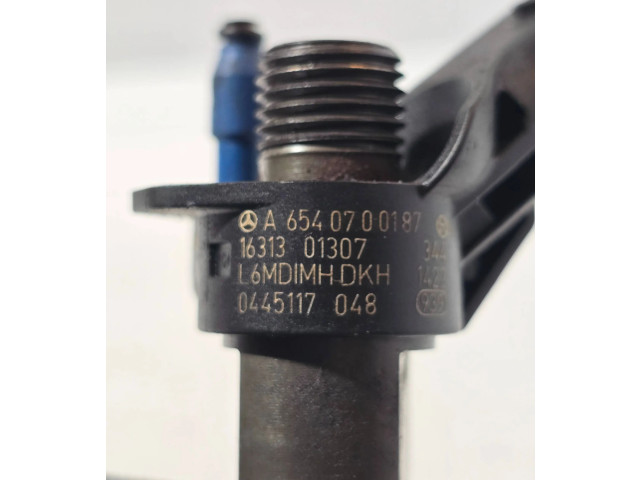 Vstřikovač A6540700187, 0445117048   Mercedes-Benz E W213    654 