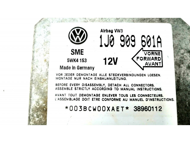 Блок подушек безопасности 1J0909601A   Audi A3 S3 8L