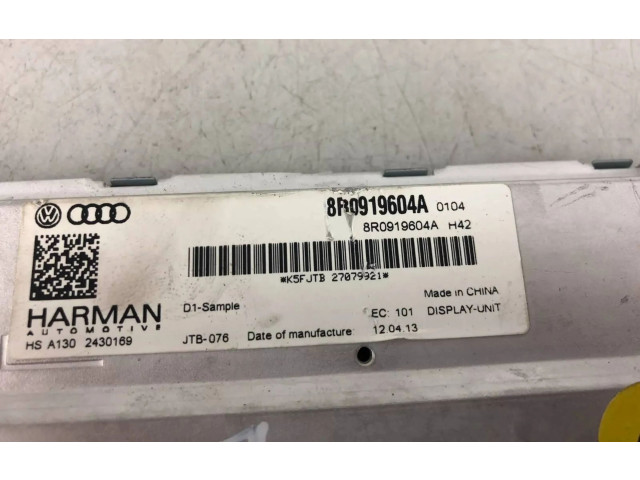 Дисплей    8R0919604A   Audi Q5 SQ5