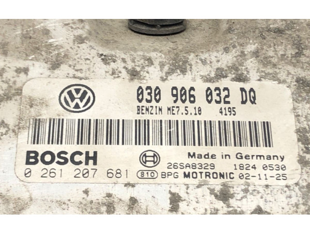 Řídící jednotka 030906032DQ   Volkswagen Lupo 2000