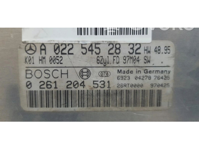 Řídící jednotka 0225452832   Mercedes-Benz CL C140 