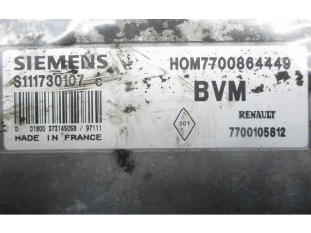 Řídící jednotka S111730107   Renault Clio I 