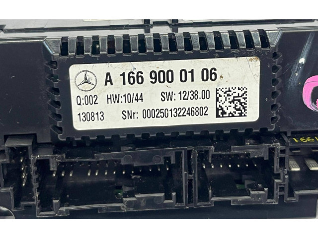 Řídící jednotka A1669000106, 130813   Mercedes-Benz ML AMG W164 2013