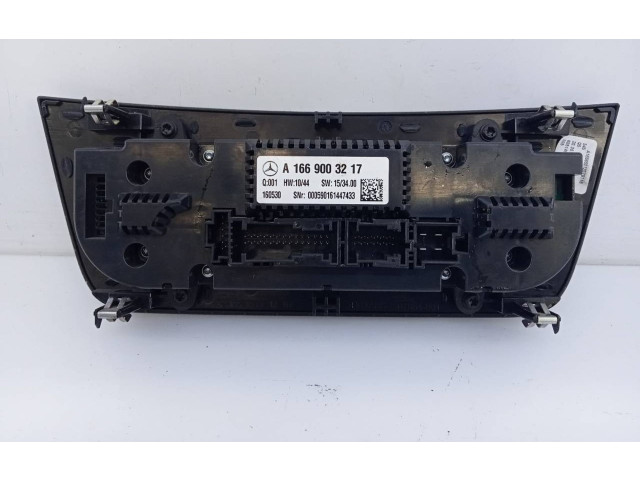 Блок управления климат-контролем A16690003217, E3A1-3-1   Mercedes-Benz GLE (W166 - C292)