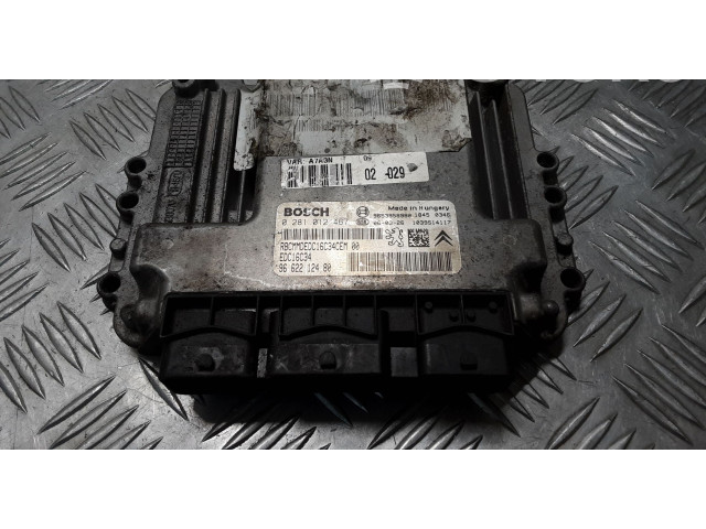 Řídící jednotka 9662212480, 0281012467   Peugeot 207 2007