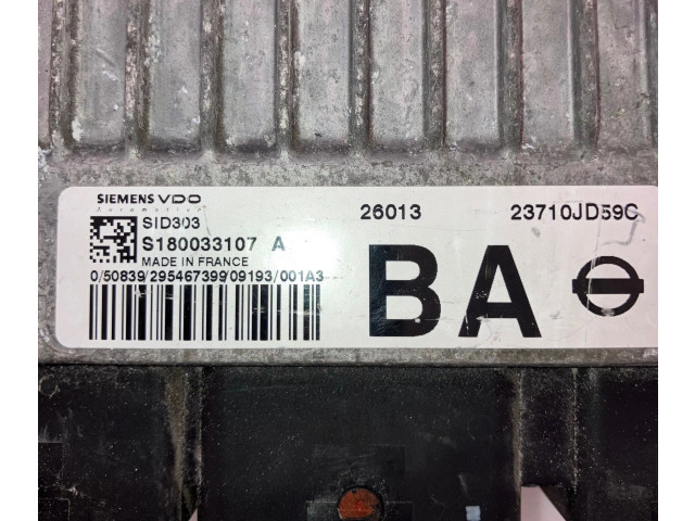 Řídící jednotka 23710JD59C, 26013   Nissan Qashqai 2009
