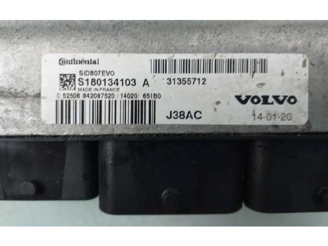 Řídící jednotka 31355712, S180134103A   Volvo V40 Cross country 2014
