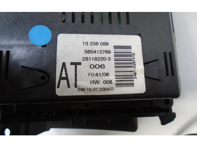 Дисплей    13253694   Opel Astra H