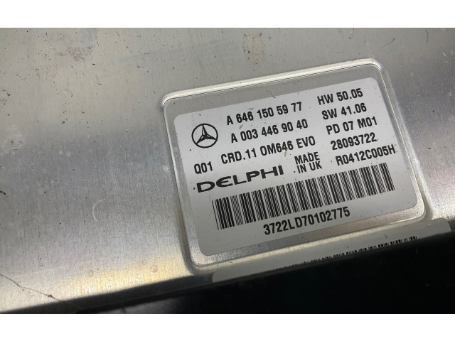 Řídící jednotka A6461505977, 28093722   Mercedes-Benz E W211 2007