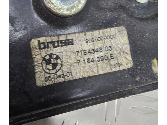 Электрический механизм для подъема окна без двигателя 7184348, 7184390   BMW  6 E63 E64  2002 - 2010 года