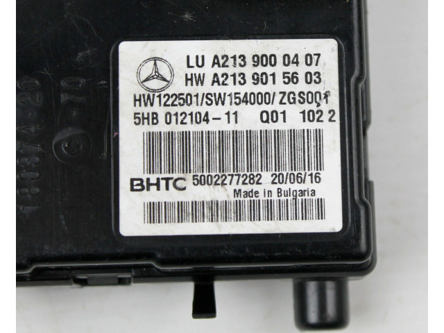 Блок управления климат-контролем A2139000407   Mercedes-Benz E W211