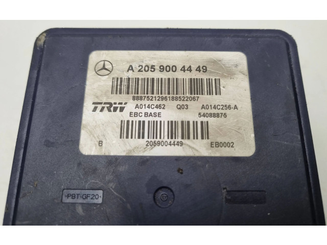 Jednotka ABS A2059004449, 2059004449   Mercedes-Benz C W205 2015