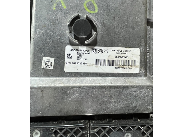 Řídící jednotka 9846386380, 9815023380   Opel Crossland X 2023
