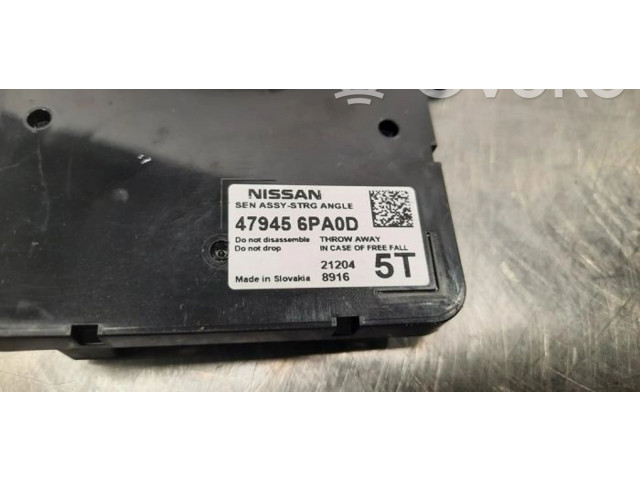 Подрулевой шлейф SRS 479456PA0D   Nissan Juke II F16