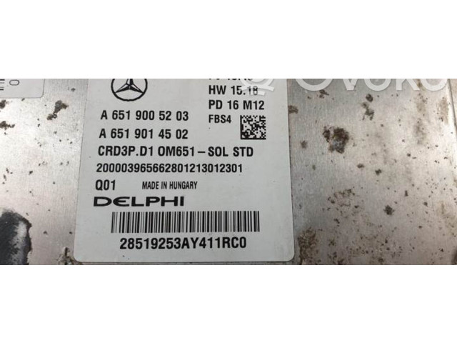 Řídící jednotka A6519005203   Mercedes-Benz C W205 2016