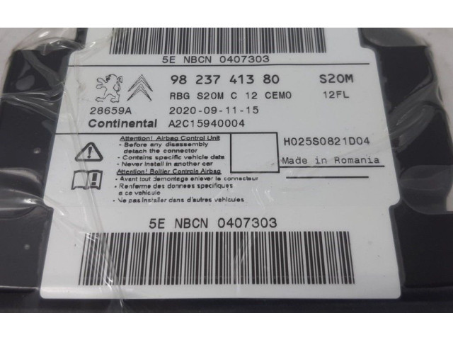 Блок подушек безопасности 1657637780, 1668221380   Peugeot 208