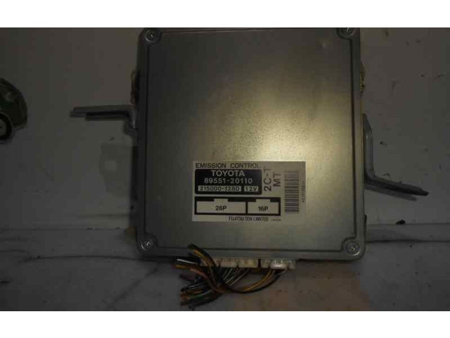 Řídící jednotka 8955120110, 2150001280   Toyota Carina T210 1997