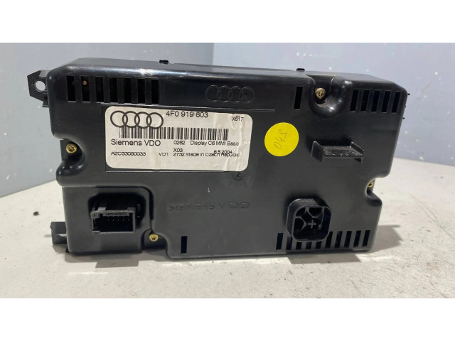 Дисплей    4F0919603, A2C53050033   Audi A6 S6 C6 4F