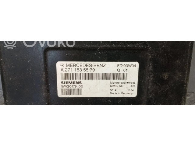 Řídící jednotka A2711535579, 5WK90479   Mercedes-Benz C W203 2003