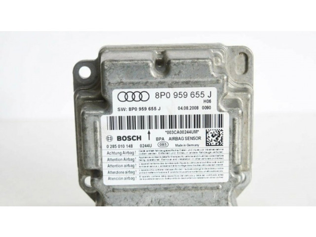 Блок подушек безопасности 8P0959655J   Audi A3 S3 A3 Sportback 8P