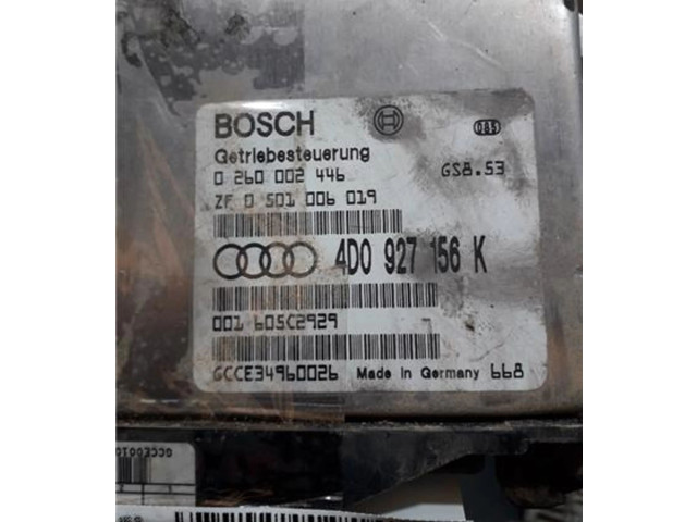 Блок управления коробкой передач 4D0927156K, 0260002446   Audi A8 S8 D2 4D