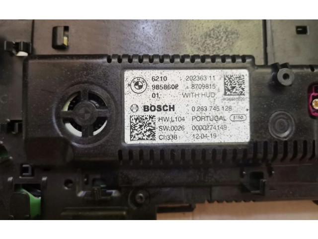 Přístrojová deska  BMW 3 G20 G21 2019 9858602  