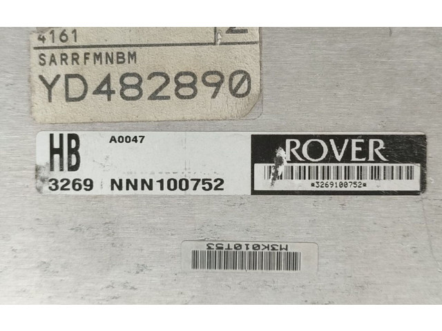 Блок управления двигателя NNN100752   MG ZR
