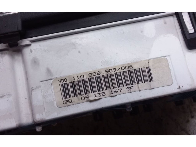 Přístrojová deska  Opel Vectra B 1998 09138167SF  
