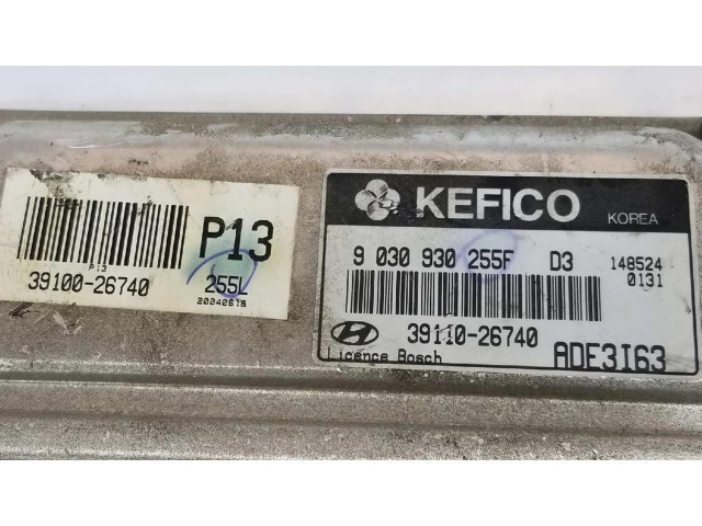 Řídící jednotka 3911026740, 9030930255F   Hyundai Accent 2002
