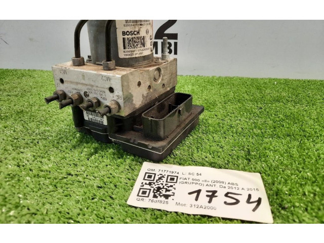 Jednotka ABS 71771974, 71771974   Fiat 500 2012