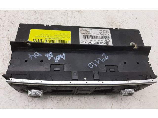 Блок управления климат-контролем 4E0820043A   Audi A8 S8 D3 4E