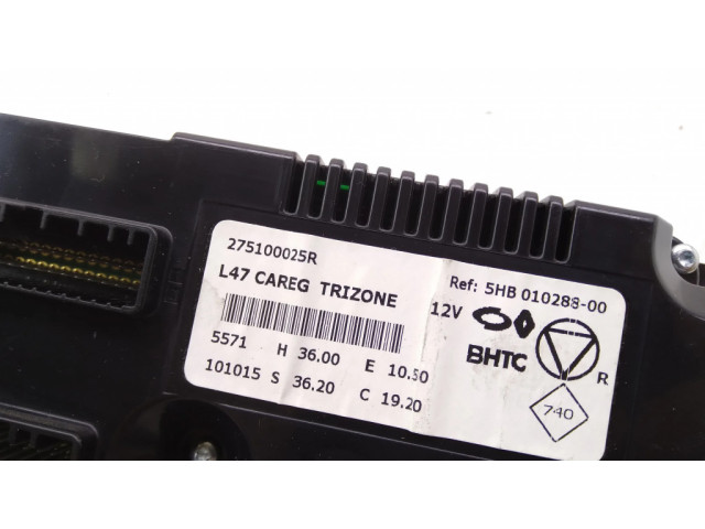 Блок управления климат-контролем 275100025R   Renault Latitude (L70)