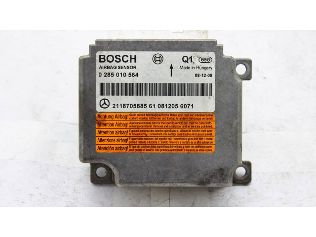 Блок подушек безопасности 2118705885, 0285010564   Mercedes-Benz C W203