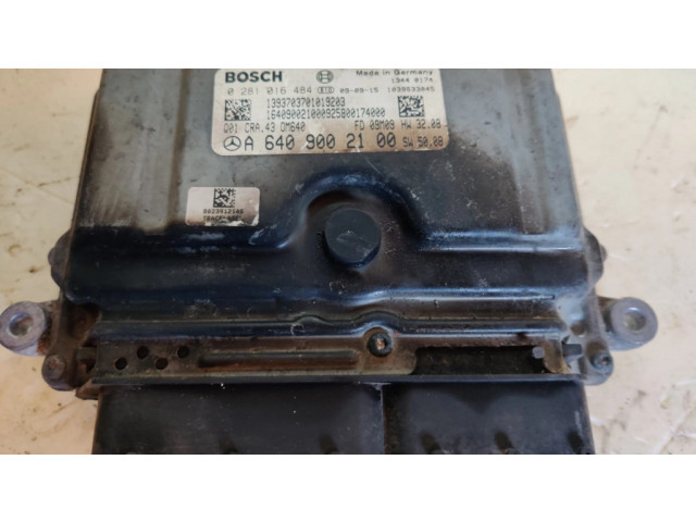 Řídící jednotka A6409002100, 0281016484   Mercedes-Benz A W169 2008