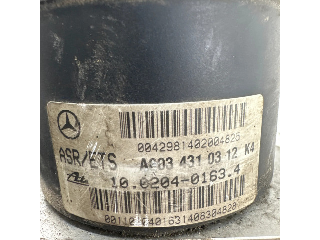 Блок АБС A0034310312, 10020401634   Mercedes-Benz  C W202  1993-2000 года