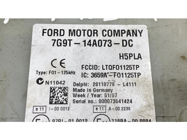 Блок предохранителей 7G9T14A073DC   Ford Mondeo MK IV    