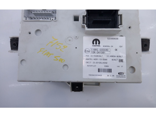Pojistková skříňka Řídící jednotka BSM 52089836, E3-A4-23-1   Fiat Scudo 2007