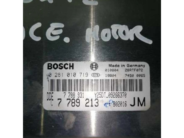 Řídící jednotka 7789213, CENTRALITAMOTORUCE   Opel Omega B2 