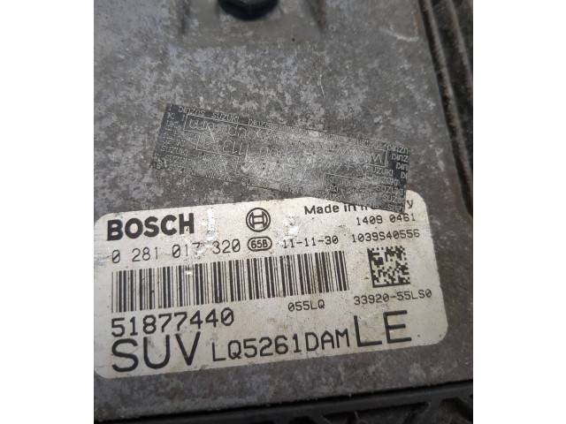 Блок управления двигателя  51877440, 3392055LS0   Suzuki SX4 