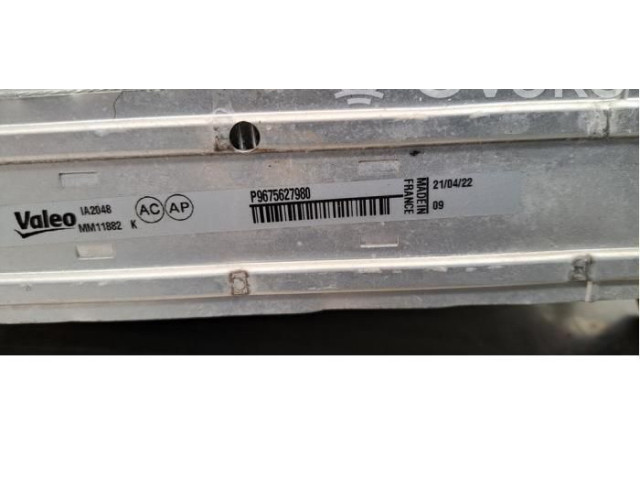 Интеркулер  9675627980   Peugeot 408 II 