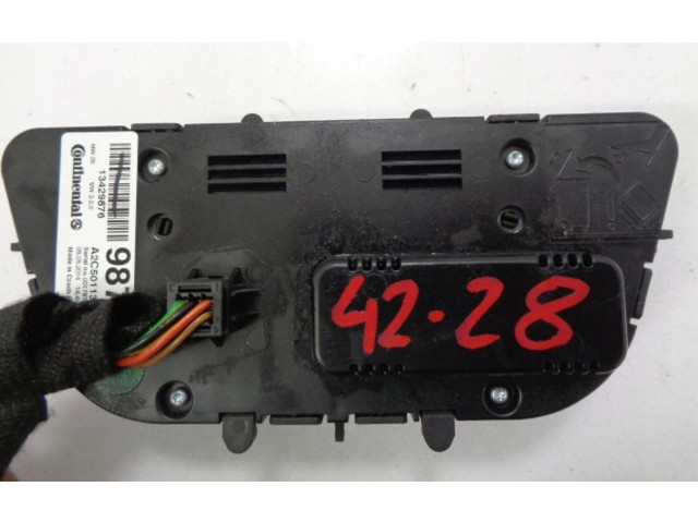 Блок управления климат-контролем 13429876   Opel Zafira C