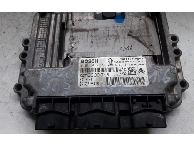 Řídící jednotka 0281013868   Peugeot 207 2007