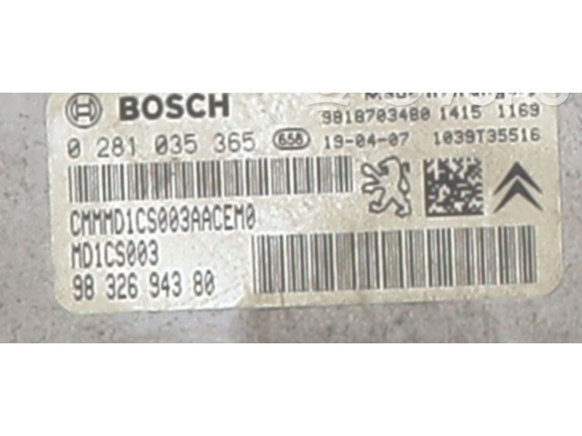 Řídící jednotka 9832694380   Peugeot 2008 I 2019