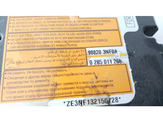Блок подушек безопасности 988203NF0A, 0285011268   Nissan Leaf I (ZE0)