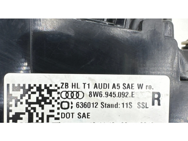 Задний фонарь правый 8W6945092E    Audi A5   2016- года