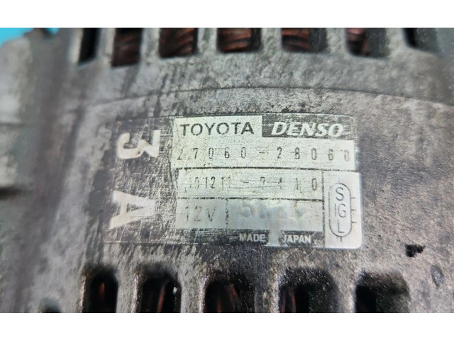 Генератор 27060-28060, IMPRK1373573   Toyota Avensis T220      