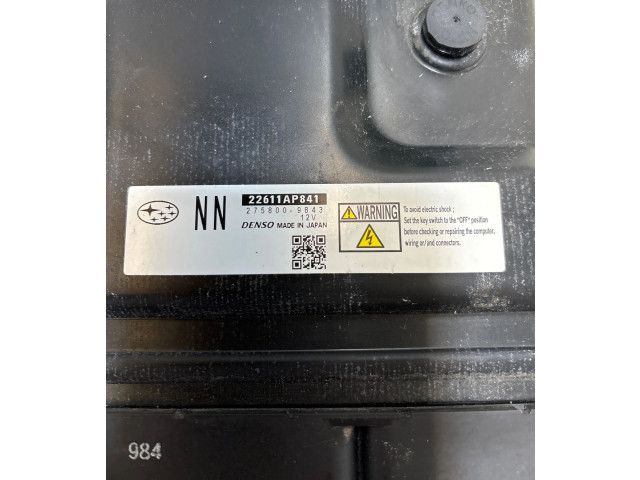 Řídící jednotka 22611AP841, 2758009843   Subaru Outback 2010