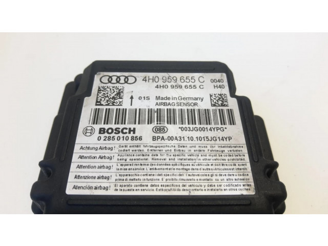 Блок подушек безопасности 4H0959655C, 0285010856   Audi A8 S8 D4 4H